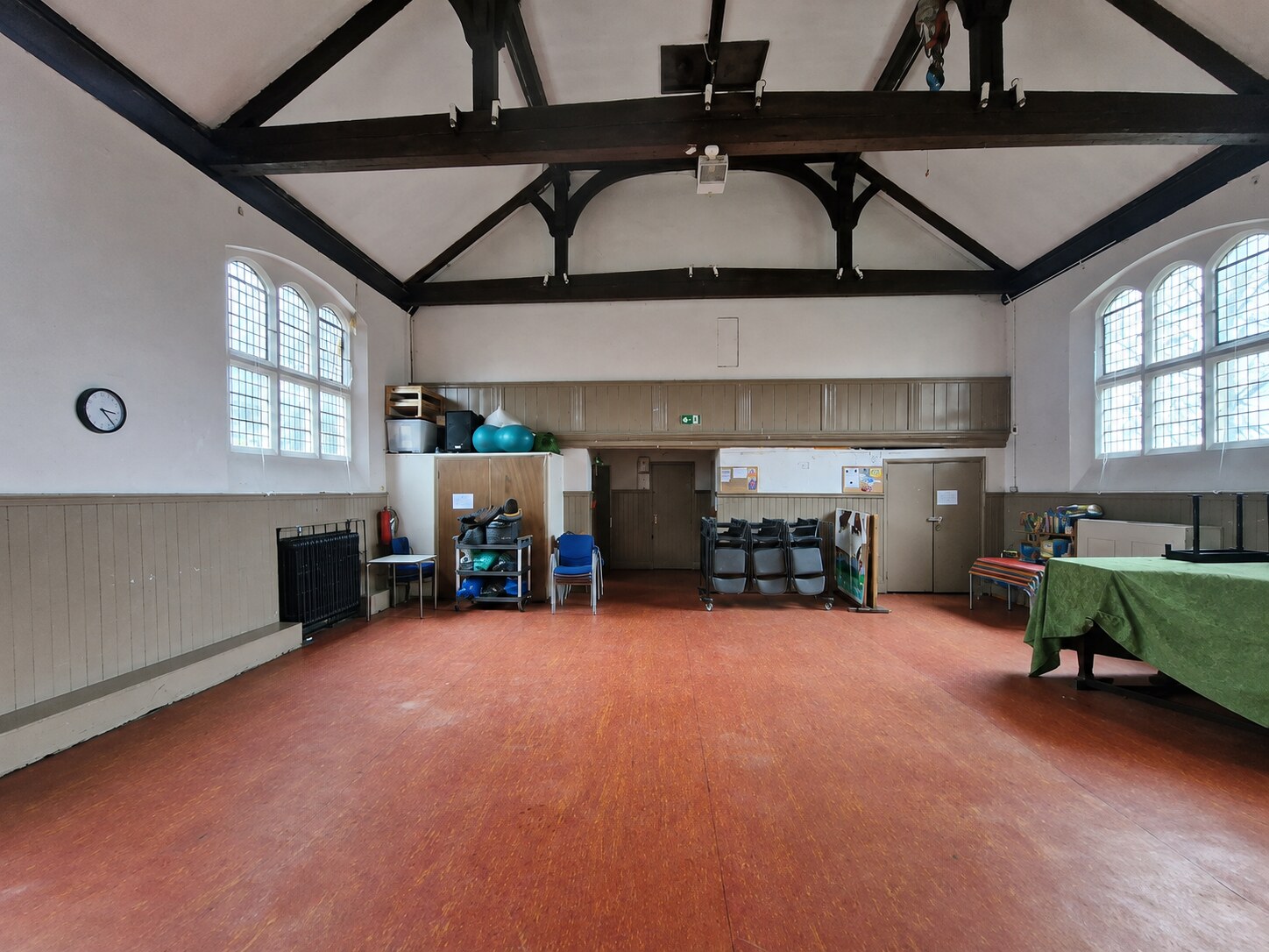 Church hall before refurbishment